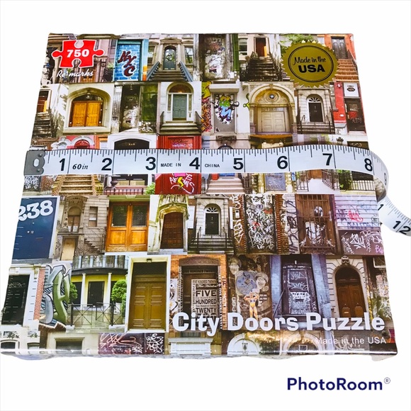 NEW City Doors Puzzle 750 Pieces by Re-Mark Sealed in Box NYC Made in USA - Picture 6 of 7